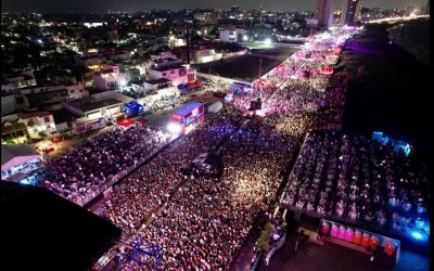 Alcalde JM Unánue da la bienvenida a miles de personas en el Salsa Fest 2023