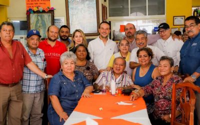 Impulsar la economía del “corazón” de Boca del Río, prioridad del Alcalde JM Unánue