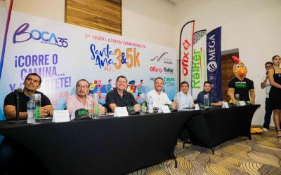 Presenta Alcalde JM Unánue la Segunda Edición de la Carrera Santa Ana 2023
