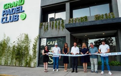 Alcalde JM Unánue da la bienvenida a Grand Padel Club Veracruz