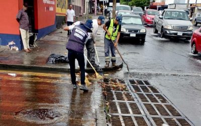 Se realizan trabajos preventivos para evitar riesgos por actual temporal lluvioso: Alcalde JM Unánue