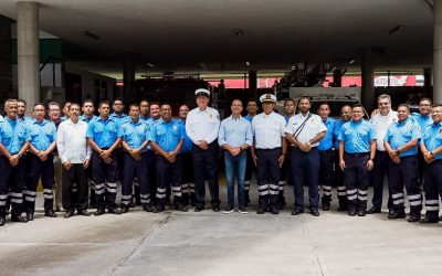 El Heroico Cuerpo de Bomberos Conurbados representa la fortaleza de Boca del Río: Alcalde JM Unánue