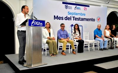 Presenta Alcalde JM Unánue la campaña “Septiembre mes del Testamento”