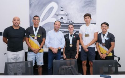 Reconoce Alcalde JM Unánue resultados de atletas boqueños en eventos nacionales e internacionales