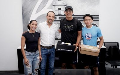 Alcalde JM Unánue comparte experiencias con medallistas boqueños de la Olimpiada Nacional Juvenil 2024