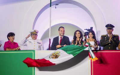 Alcalde JM Unánue dio el Grito de Independencia en el marco del 214 aniversario