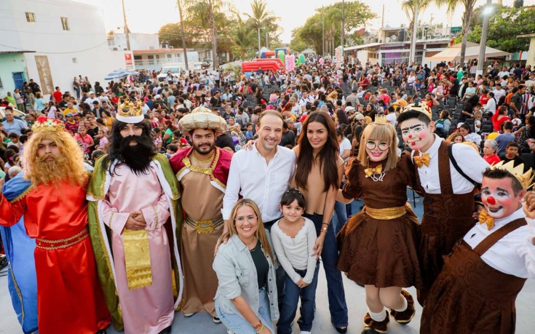 Celebra Alcalde JM Unánue a más de 3 mil personas por el Día de Reyes