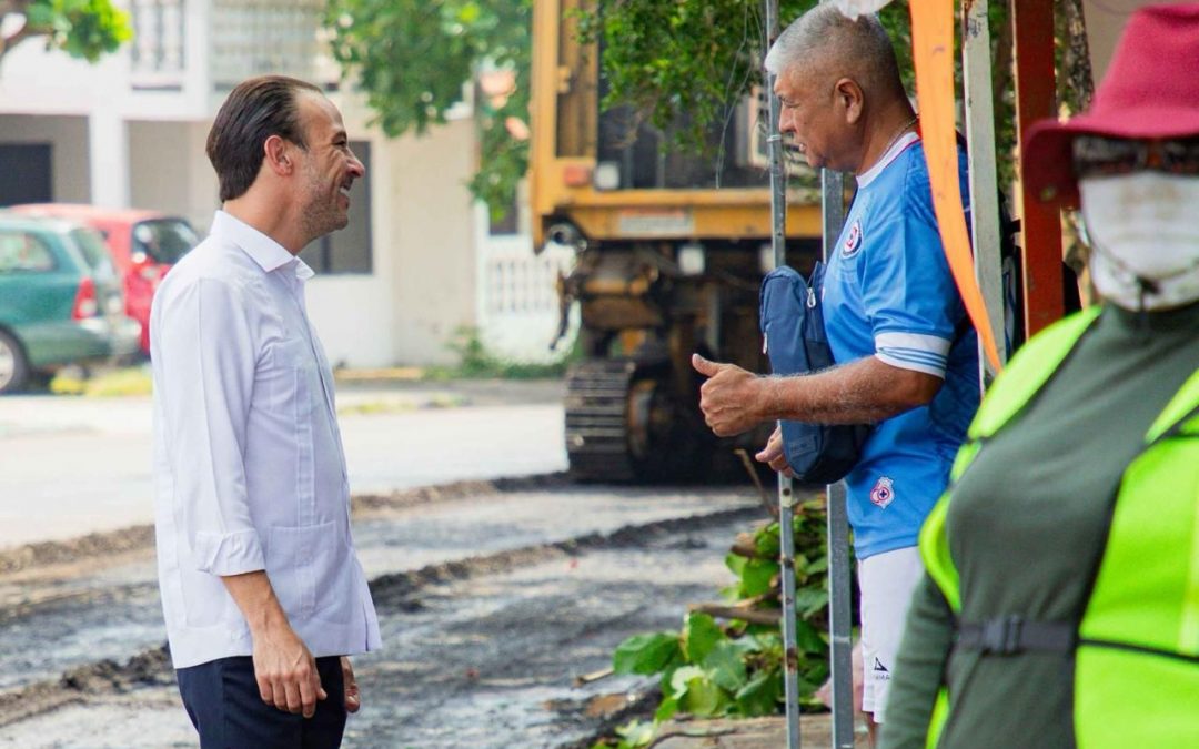 Alcalde JM Unánue continúa mejorando la infraestructura vial de Casas Tamsa