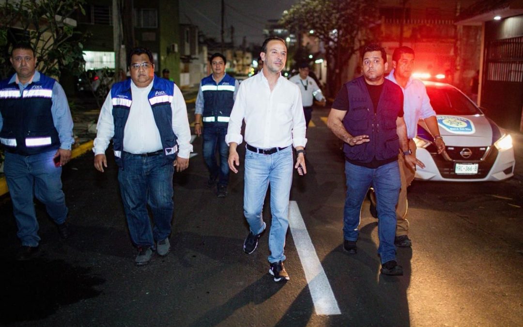 Alcalde JM Unánue entrega obra de rehabilitación de la calle Mar Cantábrico