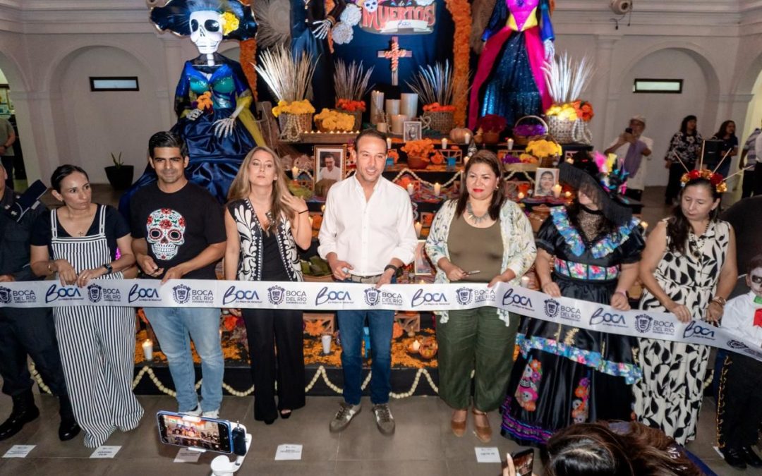 Alcalde Juan Manuel Unánue pone en marcha las actividades de Día de Muertos